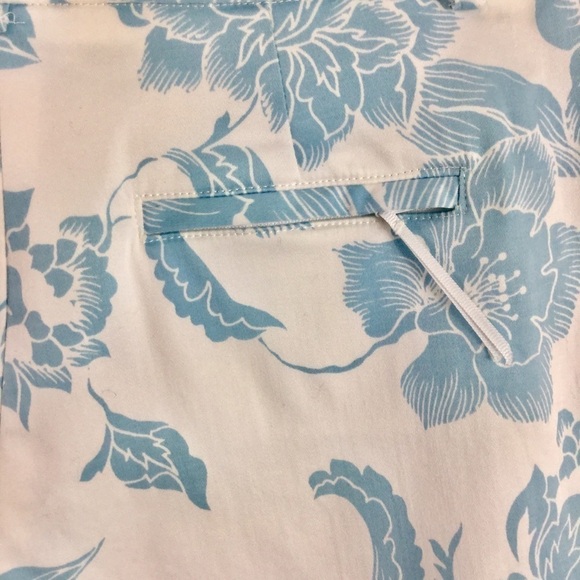 Danielle M & Trousers Floral Cotton Blend Shorts - Picture 7 of 8